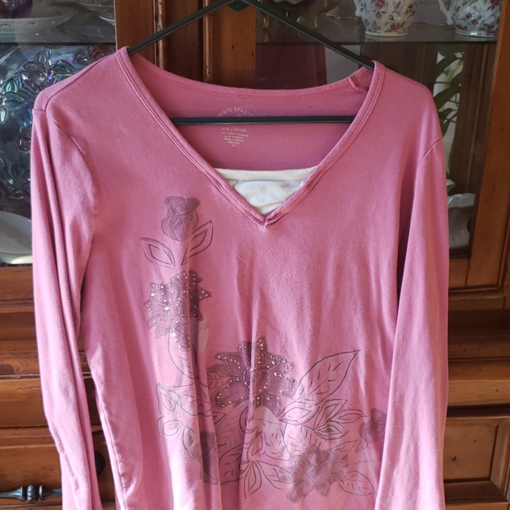 Pink shirt